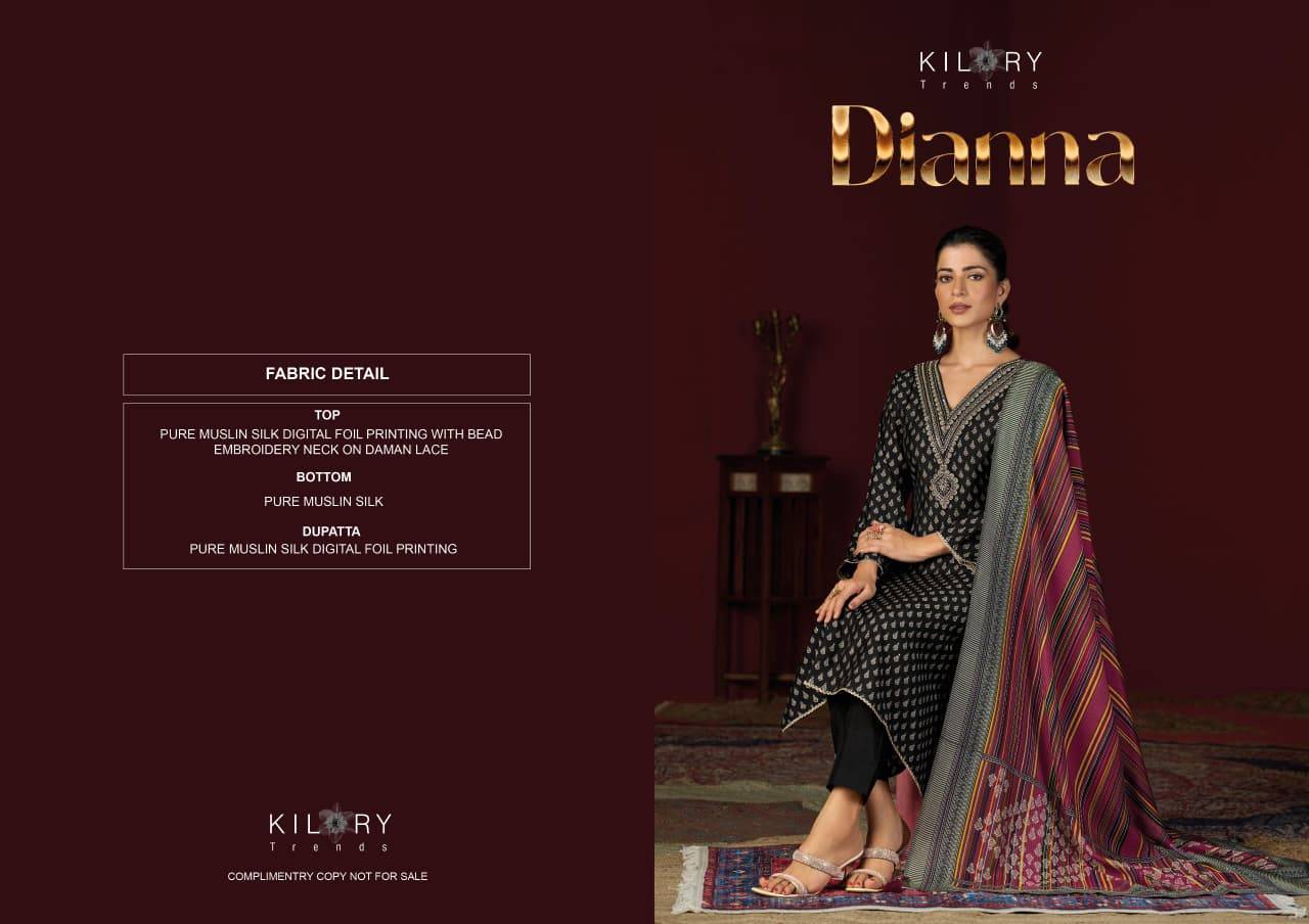 Kilory trends dianna low cost dress materials wholesalers